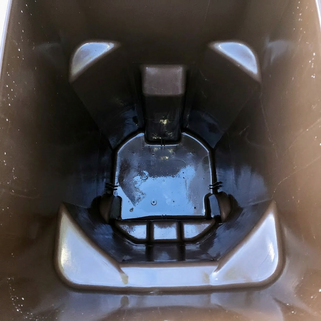 Clean Garbage Can Interior